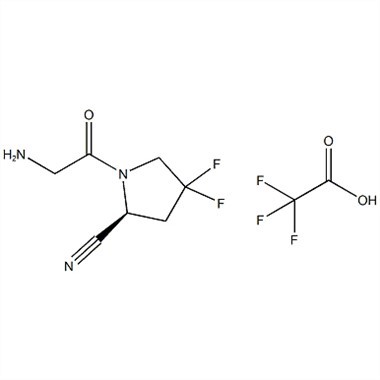 (S)-1-(2-Aminoacetyl)-4,4-difluoropyrrolidine-2-carbonitrile Trifluoroacetate CAS 번호:1448440-40-1